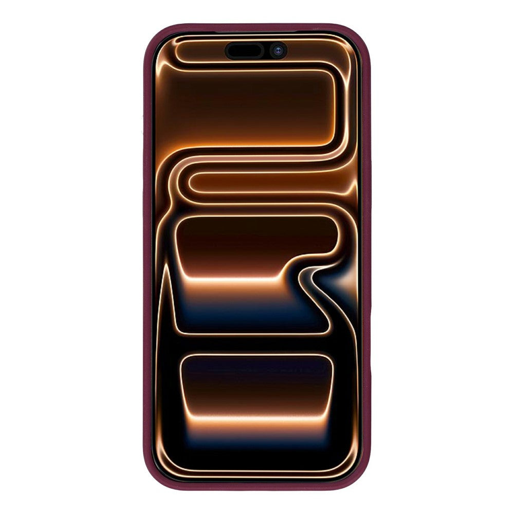 JAUCASE for iPhone 18 Pro Max / 17 Pro Max Magnetic Case Rhinestone Lens Frame Textured PU + TPU + PC Phone Back Cover