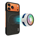 IMAK til iPhone 18 Pro Max / iPhone 17 Pro Max Ruiyi-serien Magnetisk etui Stoftekstur Læder + PC Telefonbagcover