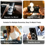 IMAK for iPhone 18 Pro / iPhone 17 Pro Ruiyi Series Magnetic Case Fabric Texture Leather + PC Phone Back Cover