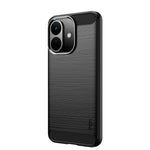 MOFI for Xiaomi Redmi Note 17 Pro 5G Back Cover  Brushed Texture Carbon Fiber Soft TPU Case