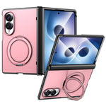 For Samsung Galaxy Z Fold8 Magnetic Case Rotating Kickstand TPU + PC Phone Cover