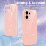 For OnePlus Nord CE6 5G Magnetic Case Glitter TPU Shockproof Phone Cover with Lanyard