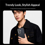 Til Samsung Galaxy Z Fold8 Ultra Cover med Støttefod Stødsikkert Slankt Tekstureret Læder Telefoncover