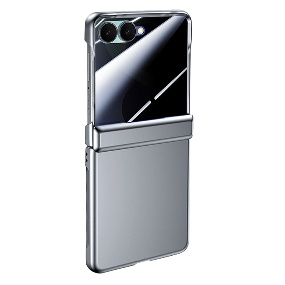 For Samsung Galaxy Z Flip8 Case with Privacy Screen Protector Hard PC Skin-touch Phone Cover