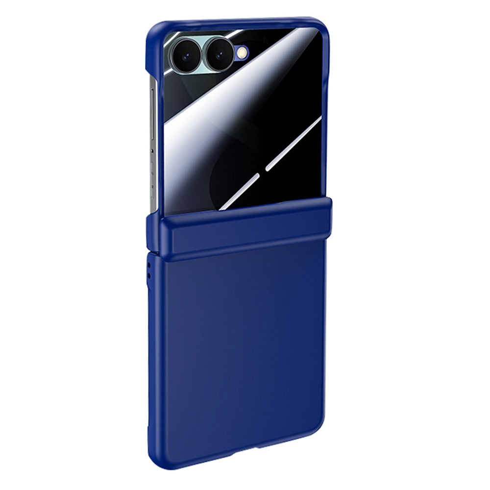 For Samsung Galaxy Z Flip8 Case with Privacy Screen Protector Hard PC Skin-touch Phone Cover