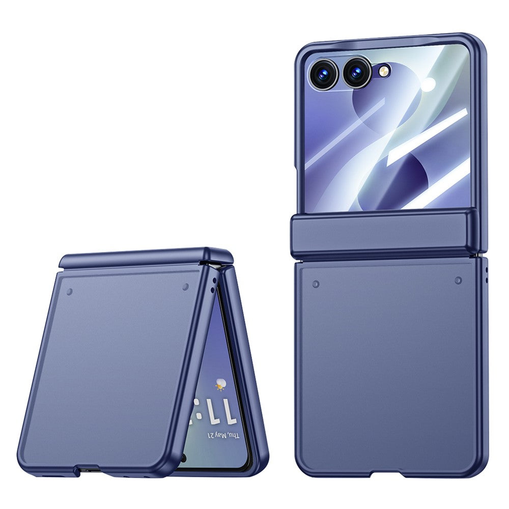 Til Samsung Galaxy Z Flip8 Cover med HD Skærmbeskytter Hudvenligt PC Mat Beskyttende Telefoncover