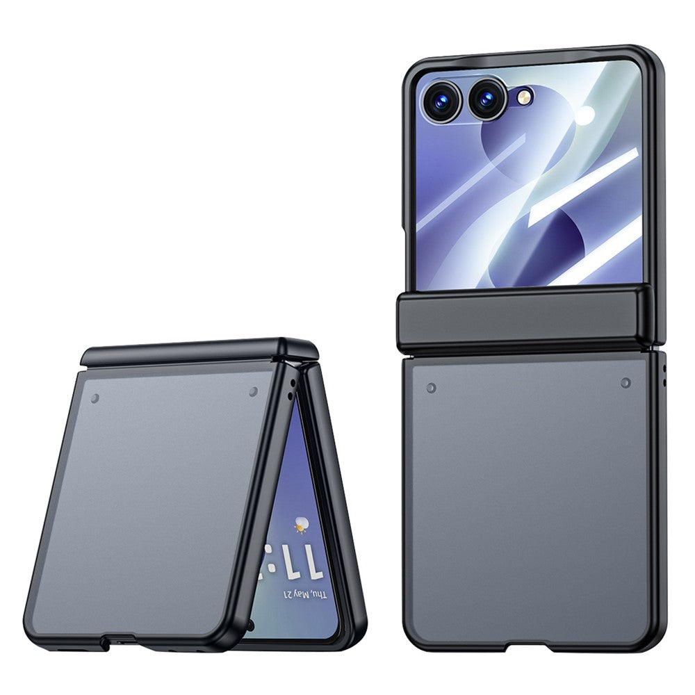Til Samsung Galaxy Z Flip8 Cover med HD Skærmbeskytter Hudvenligt PC Mat Beskyttende Telefoncover