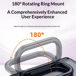 For Samsung Galaxy Z Flip8 Case with HD Screen Protector Ring Kickstand Hinge Protection Matte PC Phone Cover