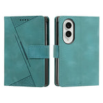 For Samsung Galaxy Z Fold8 Case Imprinted Triangle Leather Phone Cover