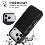 Pungcover til iPhone 18 Pro Max / iPhone 17 Pro Max Magnetisk Lukning Kortlomme Læder Telefoncover