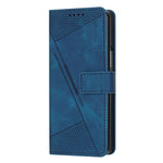 For Samsung Galaxy Z Fold8 Ultra Case Imprinted Triangle Leather Phone Cover