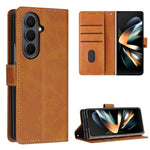 For Samsung Galaxy Z Fold8 Ultra Wallet Case Flip Stand Calf Texture PU Leather Phone Cover