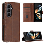 For Samsung Galaxy Z Fold8 Ultra Wallet Case Flip Stand Calf Texture PU Leather Phone Cover
