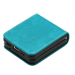 For Samsung Galaxy Z Flip8 Case Calf Texture PU Leather Phone Cover