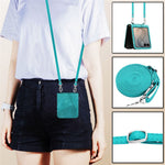 For Samsung Galaxy Z Flip8 Case Imprinted Triangle Leather Phone Cover with Shoulder Strap