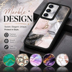 Til Samsung Galaxy A57 5G Etui Marmormønster Præcis Kamerabeskyttelse TPU Telefoncover