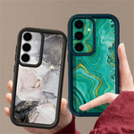 Til Samsung Galaxy A57 5G Etui Marmormønster Præcis Kamerabeskyttelse TPU Telefoncover