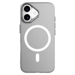 ABEEL for iPhone 16 Magnetic Case Semi-Transparent Matte 1.0mm Ultra-Thin PC Phone Cover