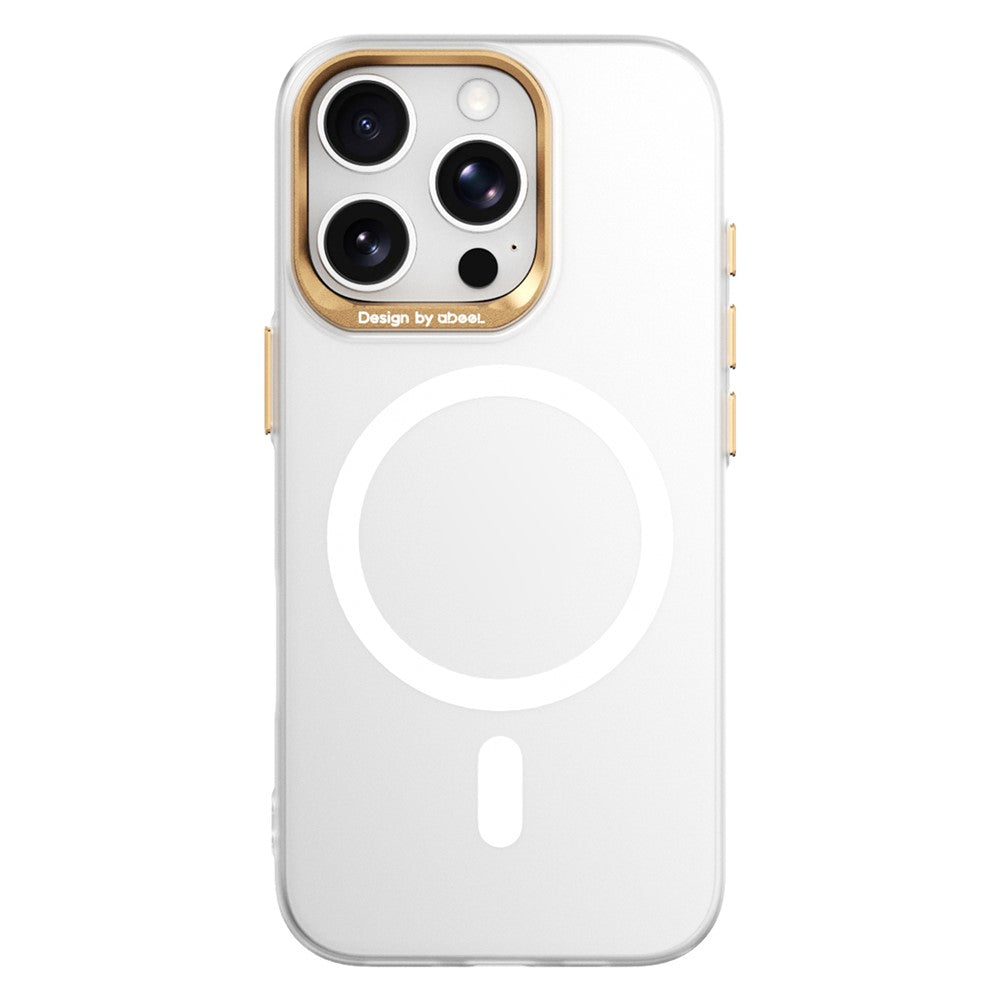 ABEEL for iPhone 16 Pro Magnetic Case Semi-Transparent Matte 1.0mm Ultra-Thin PC Phone Cover