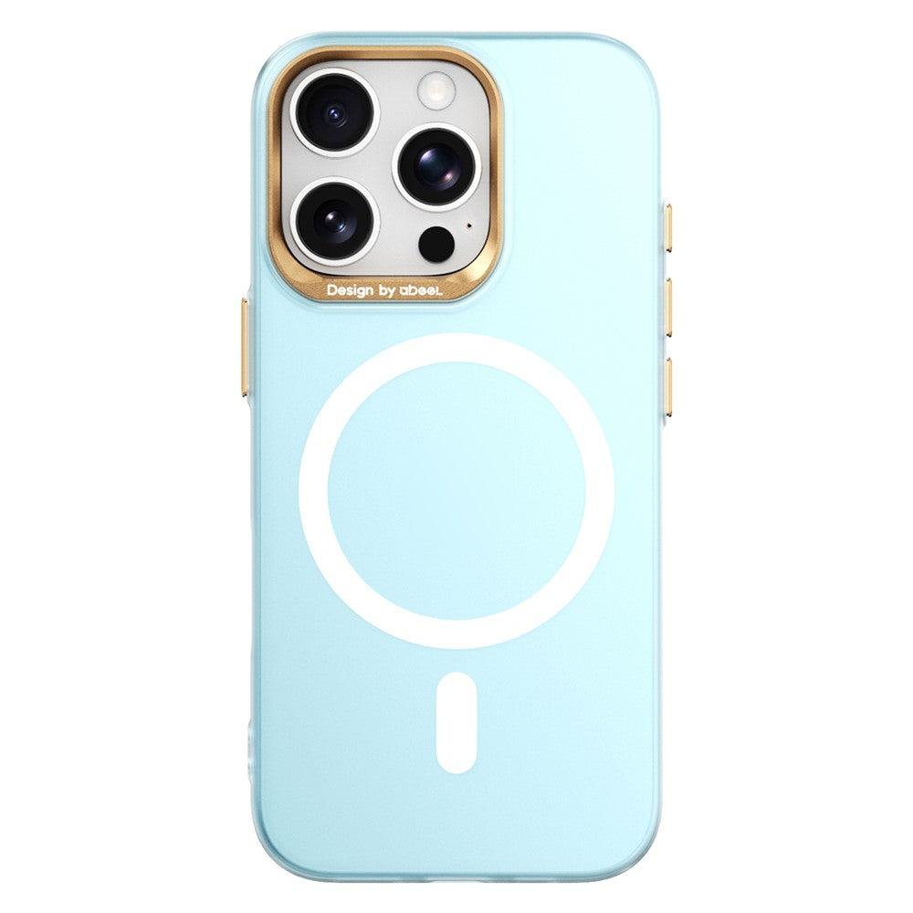 ABEEL for iPhone 16 Pro Magnetic Case Semi-Transparent Matte 1.0mm Ultra-Thin PC Phone Cover
