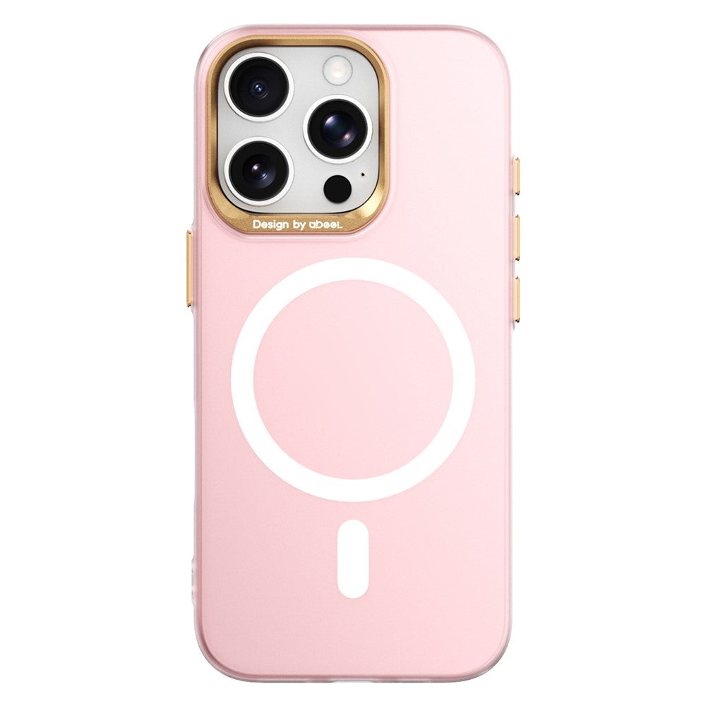 ABEEL for iPhone 16 Pro Magnetic Case Semi-Transparent Matte 1.0mm Ultra-Thin PC Phone Cover