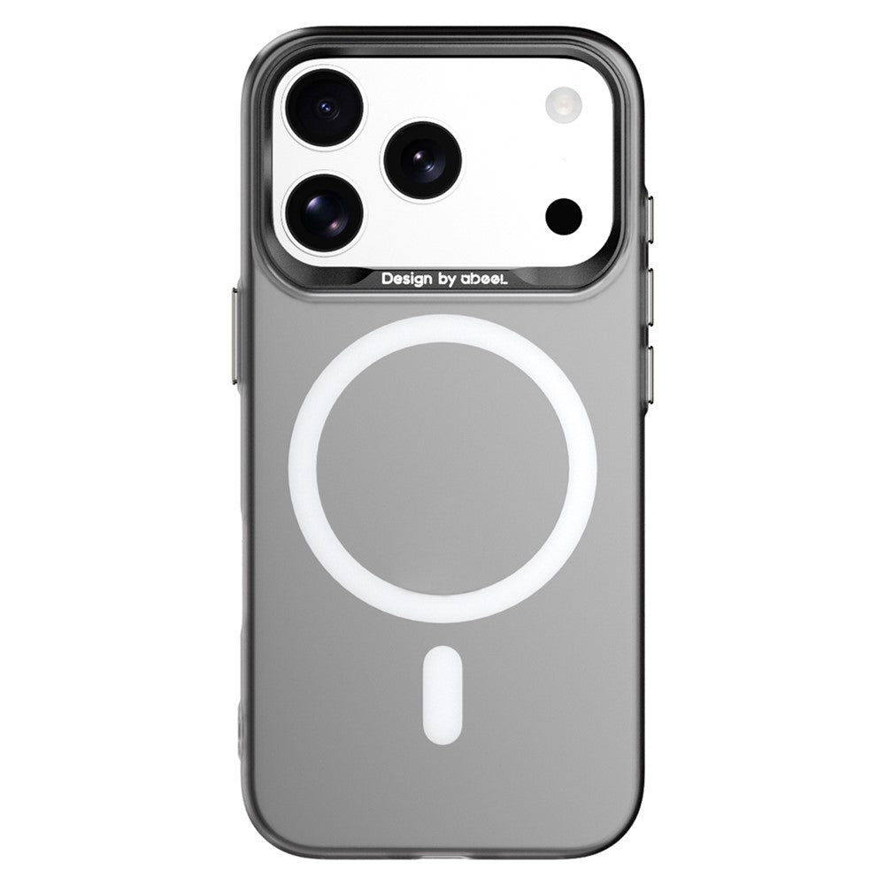 ABEEL for iPhone 18 Pro / 17 Pro Magnetic Case Semi-Transparent Matte 1.0mm Ultra-Thin PC Phone Cover