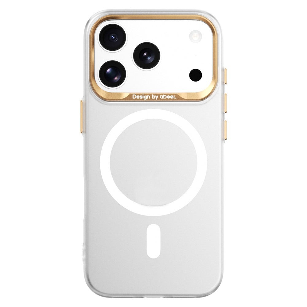 ABEEL for iPhone 18 Pro Max  /  17 Pro Max Magnetic Case Semi-Transparent Matte 1.0mm Ultra-Thin PC Phone Cover