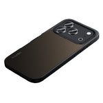 SULADA for iPhone 18 Pro / 17 Pro Magnetic Case Metal Lens Frame PU+TPU Phone Cover