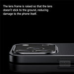 SULADA for iPhone 18 Pro / 17 Pro Magnetic Case Metal Lens Frame PU+TPU Phone Cover