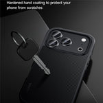 SULADA for iPhone 18 Pro / 17 Pro Magnetic Case Metal Lens Frame PU+TPU Phone Cover