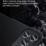SULADA for iPhone 18 Pro / 17 Pro Magnetic Case Metal Lens Frame PU+TPU Phone Cover