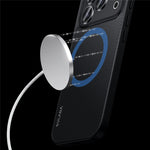 SULADA for iPhone 18 Pro Max / 17 Pro Max Magnetic Case Metal Lens Frame PU+TPU Phone Cover