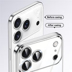 SULADA for iPhone 18 Pro Max / 17 Pro Max Case Electroplating Ultra Clear Soft TPU Phone Cover with PU Wrist Strap
