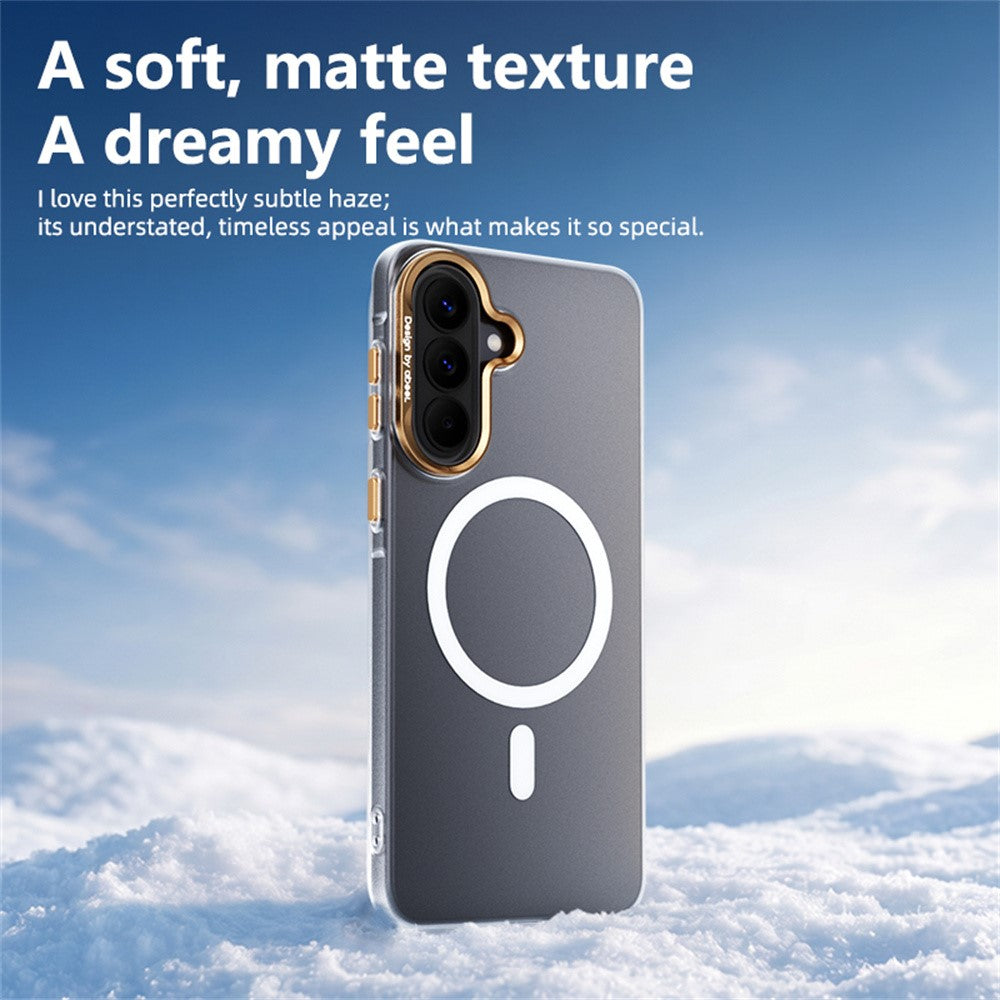 ABEEL til Samsung Galaxy A37 5G Magnetisk Etui Semi-Transparent Mat 1.0mm Ultra-Tyndt PC Telefoncover