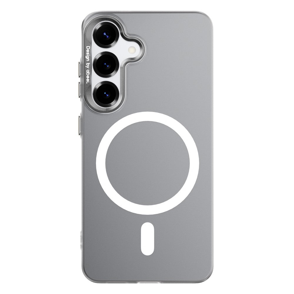 ABEEL til Samsung Galaxy S25 Magnetisk Cover Halvgennemsigtigt Mat 1,0 mm Ultratyndt PC Telefoncover