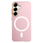 ABEEL for Samsung Galaxy S25 Magnetic Case Semi-Transparent Matte 1.0mm Ultra-Thin PC Phone Cover