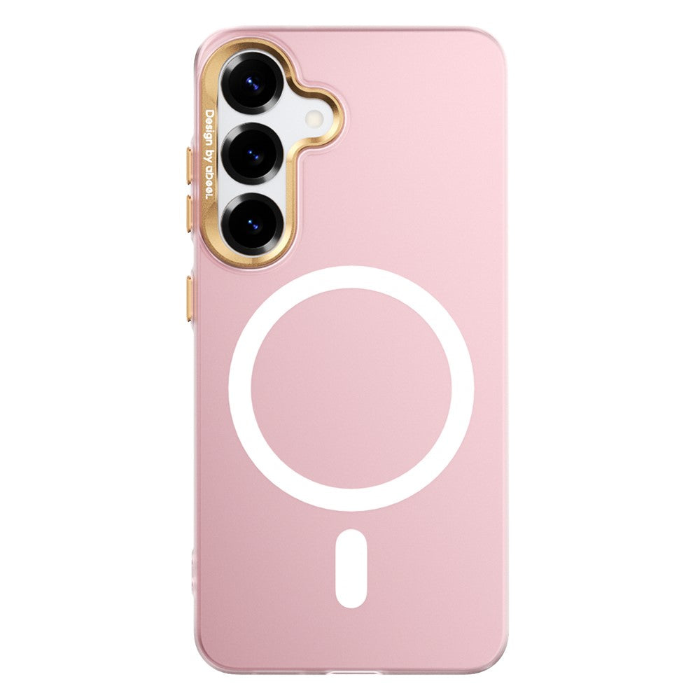 ABEEL for Samsung Galaxy S25 Magnetic Case Semi-Transparent Matte 1.0mm Ultra-Thin PC Phone Cover