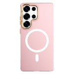 ABEEL for Samsung Galaxy S25 Ultra Magnetic Case Semi-Transparent Matte 1.0mm Ultra-Thin PC Phone Cover