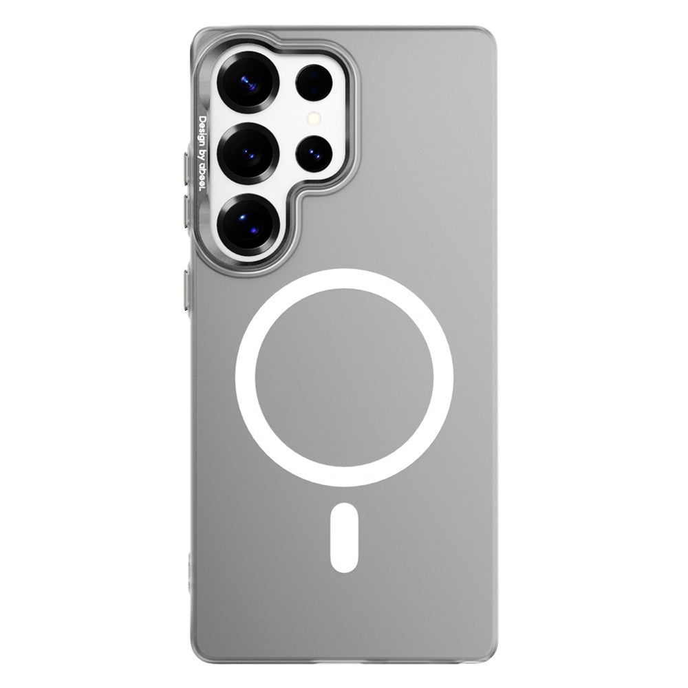 ABEEL for Samsung Galaxy S25 Ultra Magnetic Case Semi-Transparent Matte 1.0mm Ultra-Thin PC Phone Cover