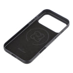 JAUCASE for iPhone 18 Pro / 17 Pro Case Magnetic Rotating Kickstand PU Leather Coated PC Phone Cover