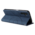 For Samsung Galaxy A34 5G Leather Case Wallet Stand Color Splicing Phone Cover