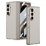 GKK til Samsung Galaxy Z Fold8 Ultra Cover Galvanisering PC + PU læder telefoncover med skærmfilm