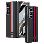 GKK til Samsung Galaxy Z Fold8 Ultra Cover Galvanisering PC + PU læder telefoncover med skærmfilm