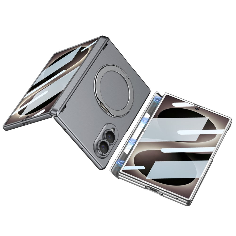 GKK til Samsung Galaxy Z Fold8 cover med skærmfilm, støttefod, hard PC telefonbagcover