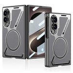 GKK for Samsung Galaxy Z Fold8 Magnetic Case PU Leather + PC Phone Cover with Front Screen Protector