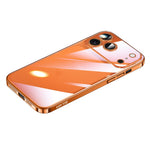 SULADA JINGJIA Series for iPhone 18 Pro / 17 Pro Case Electroplating Hard PC Clear Phone Case with Lens Film
