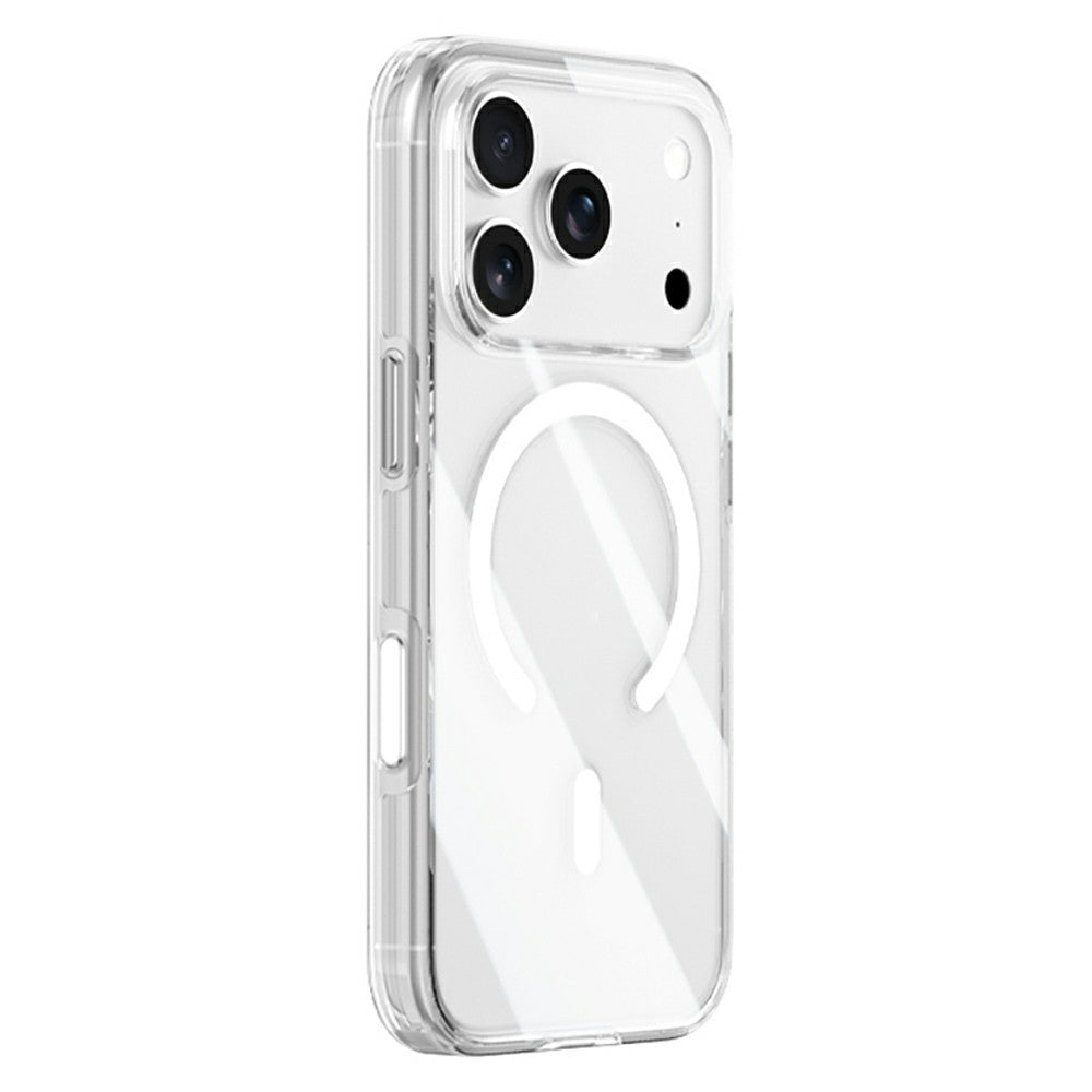 ZGA til iPhone 18 Pro Max Magnetisk Cover Klart PC TPU Stødsikkert Telefoncover Kompatibelt med MagSafe