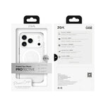 ZGA til iPhone 18 Pro Max Magnetisk Cover Klart PC TPU Stødsikkert Telefoncover Kompatibelt med MagSafe