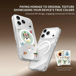 ZGA til iPhone 18 Pro Max Magnetisk Cover Klart PC TPU Stødsikkert Telefoncover Kompatibelt med MagSafe