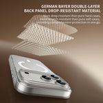 ZGA for iPhone 18 Pro Magnetic Case Clear PC TPU Shockproof Phone Cover Compatible with MagSafe